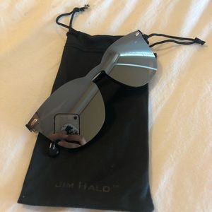 Black Mirrored Sunglasses